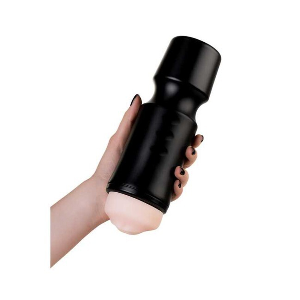 Мастурбатор-ротик в колбе Toyfa A-Toys (Цвет: телесный с черным)