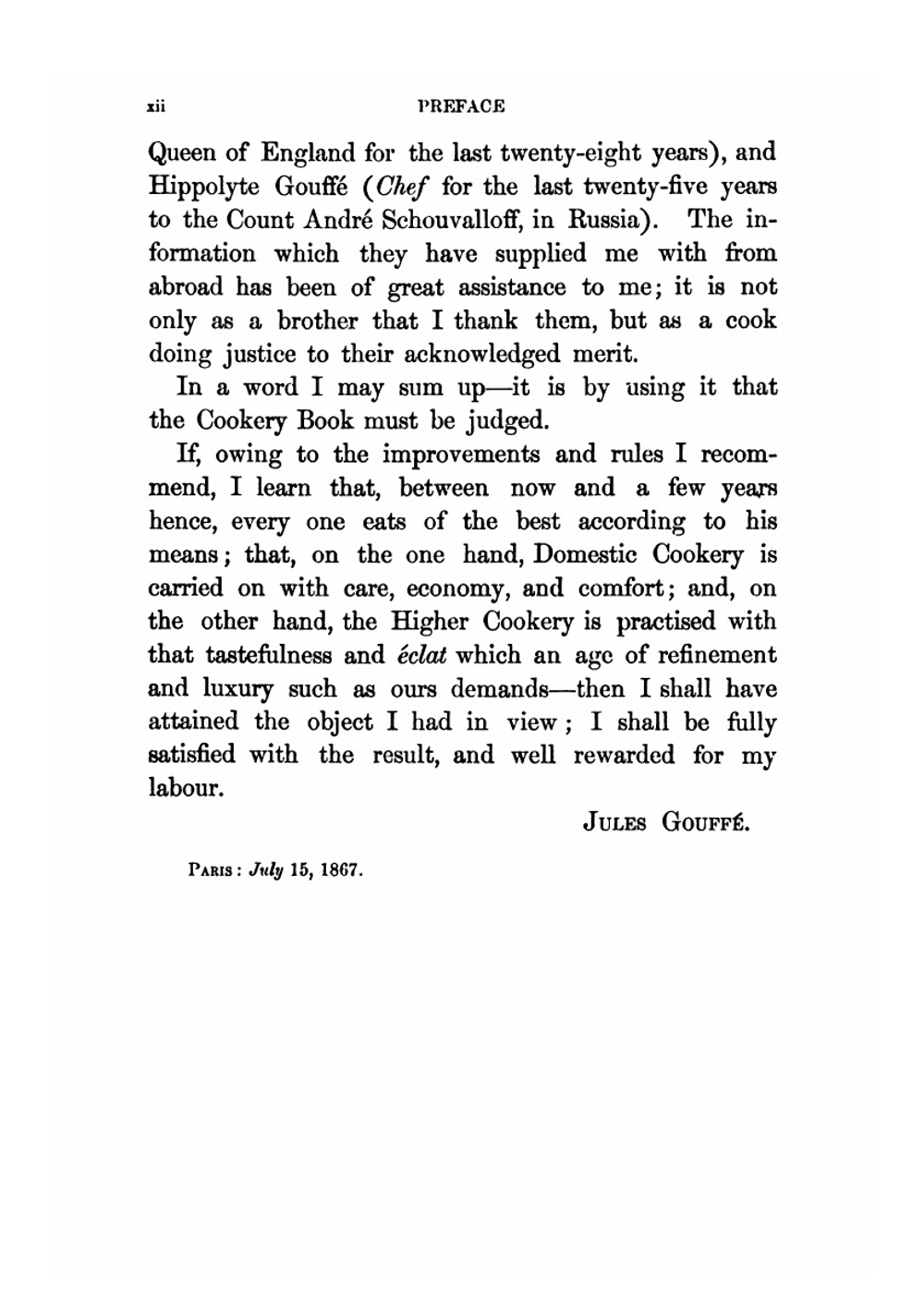 The Royal Cookery Book. (Le Livre De Cuisine) | Jules Gouffé