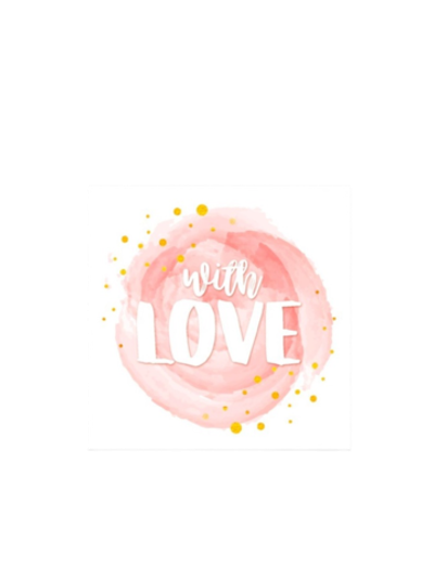 Мини‒открытка «Поздравляю», с любовью, 7 х 7 см