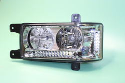 Фара КамАЗ левая с ДХО