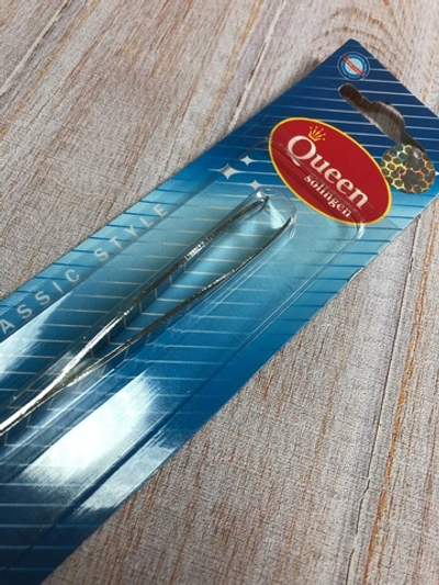 ZINGER Пинцет прямой (матовый)  (eua-8)