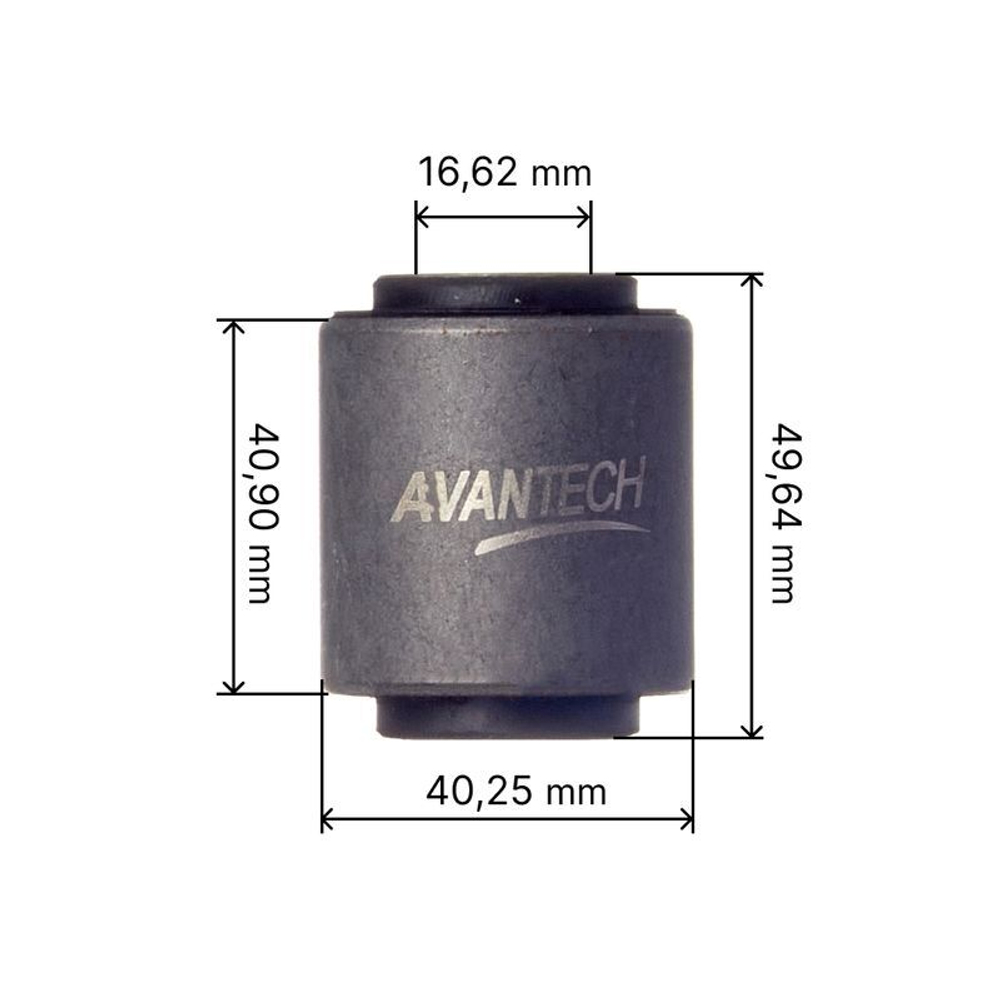 Сайлентблок передней поперечной тяги Avantech ASB0125