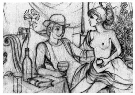 Alain Babel - эротическое искусство художника Алена Бабеля. 18+