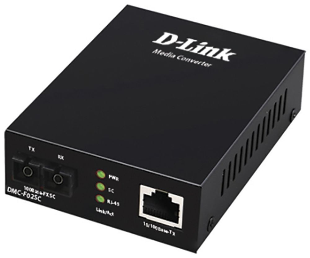 Медиаконвертер D-link DMC-F02SC/B1A