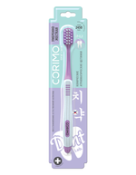 [CORIMO] Зубная щетка умеренно жесткая БЕЛИЗНА (цвета в ассортименте), 1шт