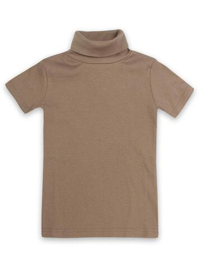 Водолазка для девочек 010_ШК22 коробкарукав, бежевый р.146 (Батик)