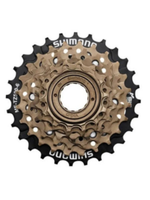 Трещотка MF-TZ500-CP Shimano (14-16-18-21-24-28 зубьев) 6 скор., с защитой цепи, арт.520047 (10216170/160122/3012291, Китай)