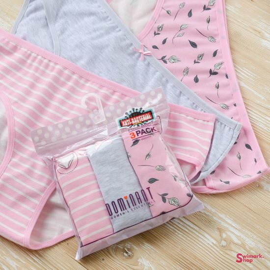 Трусики женские DOMINANT 55000-286, FULL BRIEF, 3 шт. в уп.