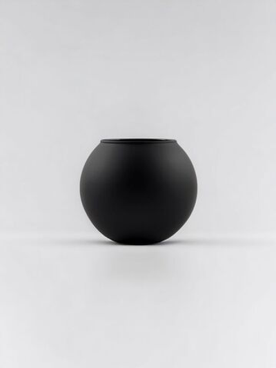 Ваза MiniSphere "BlackMaTT" (Черная матовая)