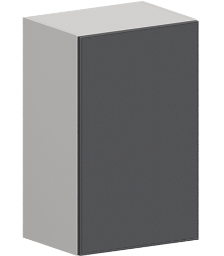 Кухня Модуль ШВ 450 Графит / Графит Софт