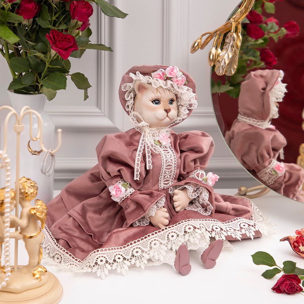 Кукла коллекционная Кошка Фике