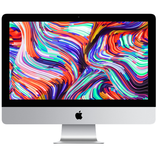 Apple iMac (2019) 21.5-inch, Intel Core i5, 3.0 6C/8GB/1TB FD/Radeon Pro 560X, Silver (серебристый) (MRT42)