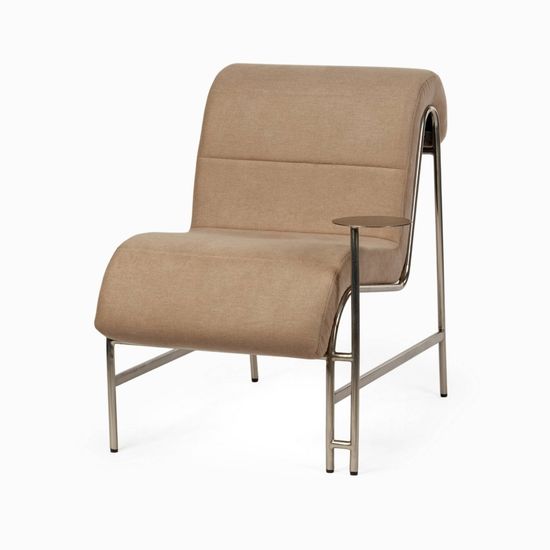 Кресло-кушетка Constance со столиком цвет коричневый