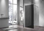 Душевая перегородка Walk-In VSW-1H100CGGM, 1000*2000, вороненая сталь, стекло тонированное, , шт