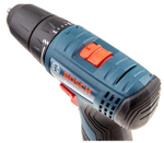 Аккумуляторная дрель-шуруповерт BOSCH GSR 120-Li 2x 2.0 Aч 30/14 Нм 06019G8020