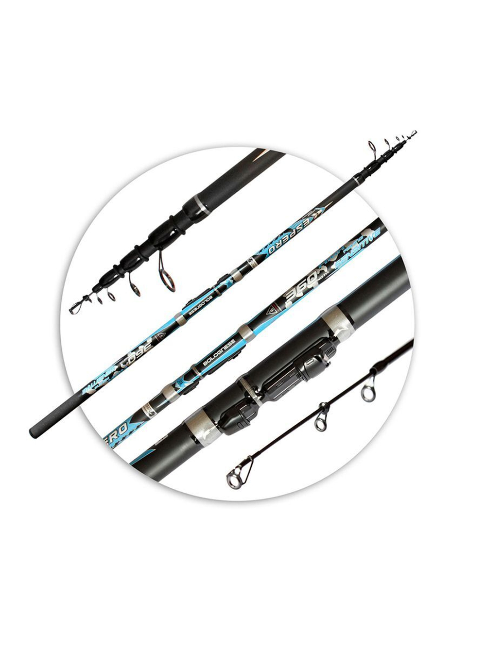 Удилище телескопическое AQUA ESPERO BOLO 3.60m с/к