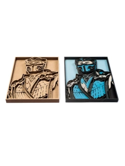 3D картина по номерам Саб-Зиро Mortal Combat
