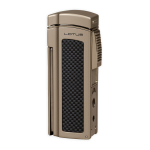 Зажигалка Lotus Dominator Nickel Matte & Carbon Fiber Настольная LBLT20010