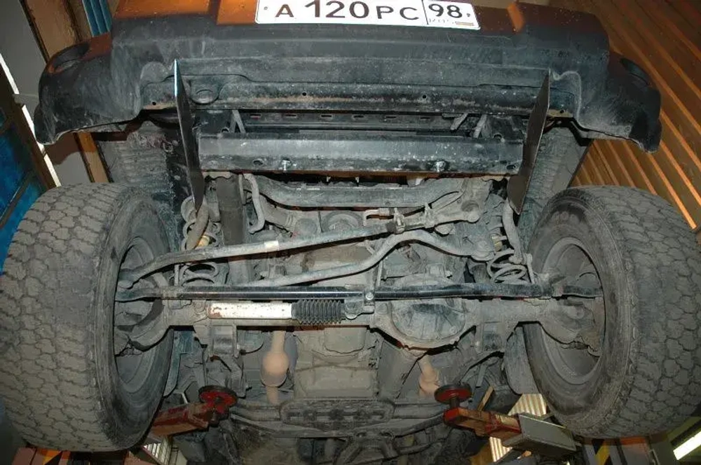 Защита рулевых тяг Sheriff для Jeep Wrangler III (JK) 2007-2014 арт.04.2275