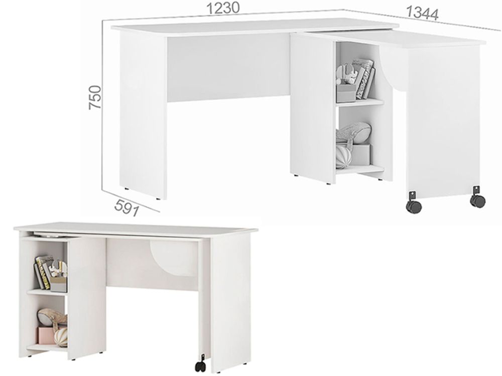 Стол письменный ПС-03