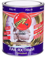 Лак яхтный 0,75 л глянцевый Поли-Р