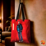 Сумка шоппер с принтом BTS