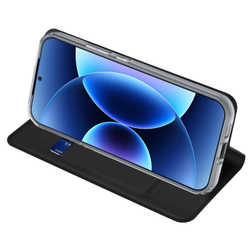 Чехол книжка из PU кожи от Dux Ducis для Xiaomi 17 Pro Max, серия Skin Pro Series Case