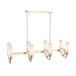 SL1402.263.08 Люстра подвесная ST-Luce Латунь/Прозрачный E14*8 40W ЭЛЕГРА