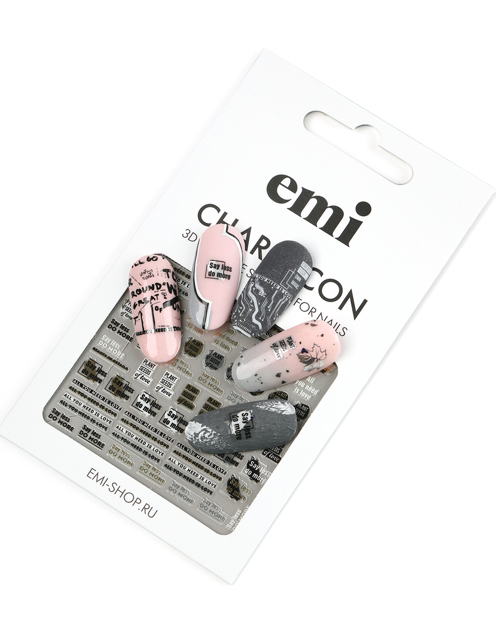 Charmicon 3D Silicone Stickers №240 Красота в деталях
