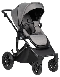 Детская коляска Farfello Molly Pro 3 в 1 серый