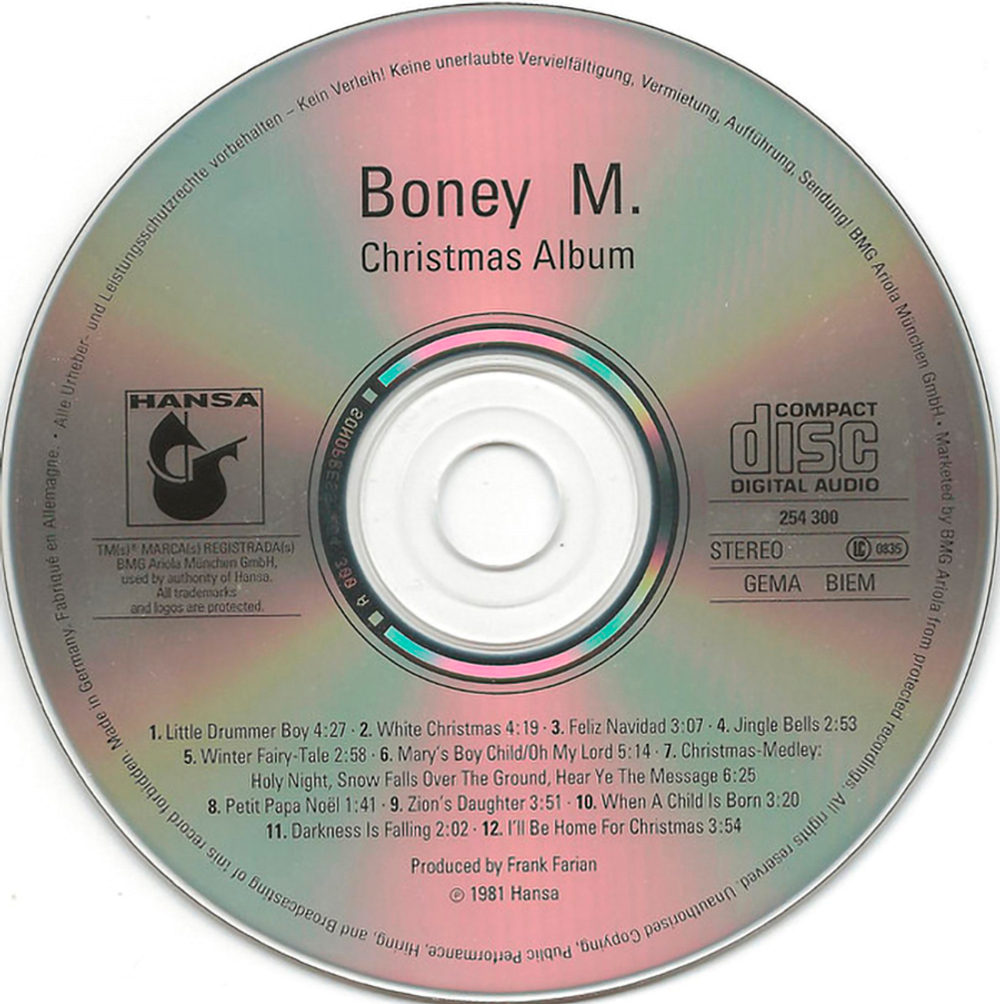 Boney M. / Christmas Album (CD)