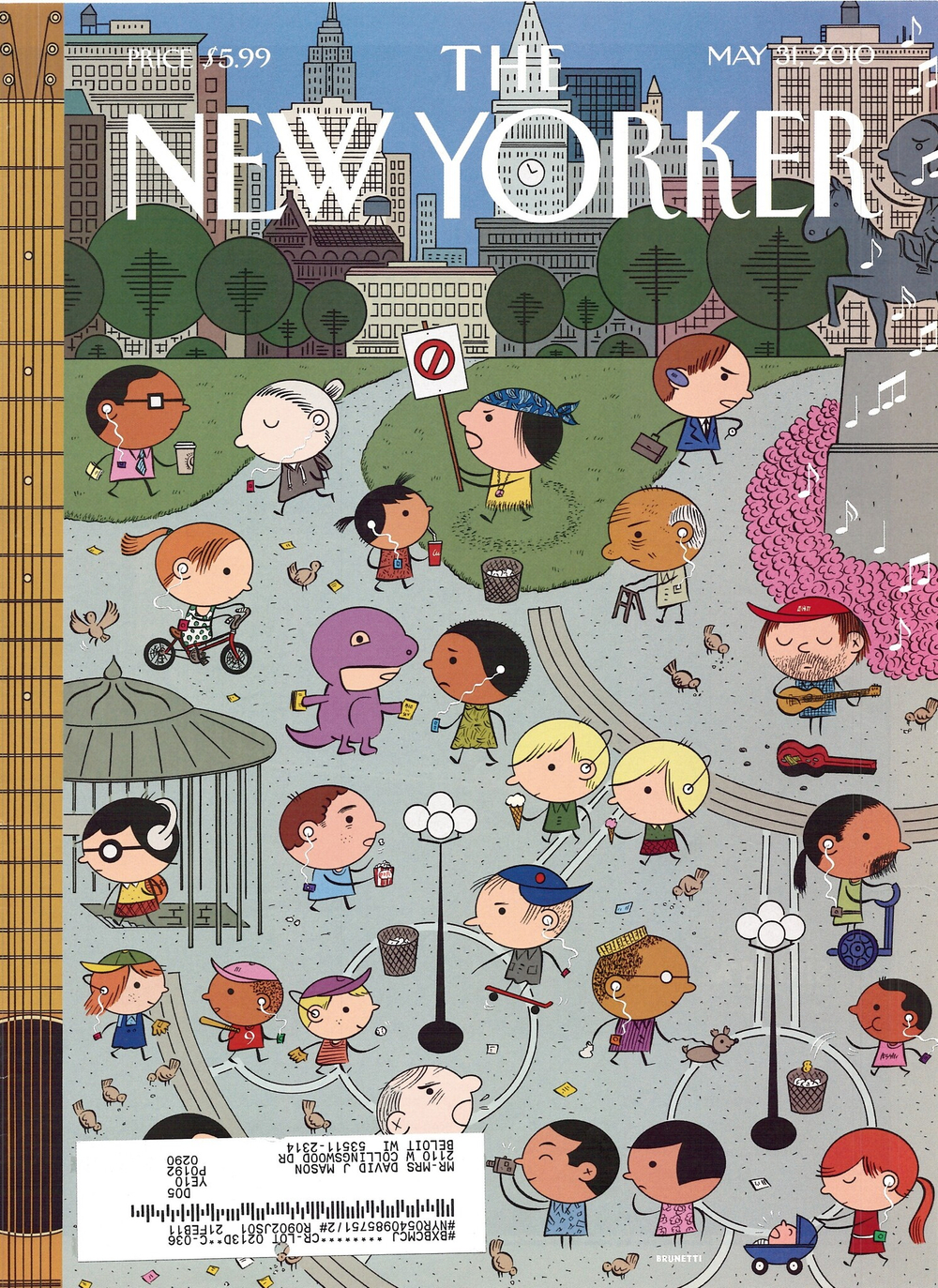Журнал The New Yorker 31-05-2010, обложка