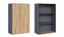 Шкаф средний закрытый Zion Light 90x42x135