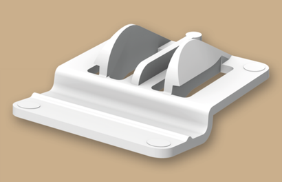 Клипса на крепежную рейку (50 шт.)