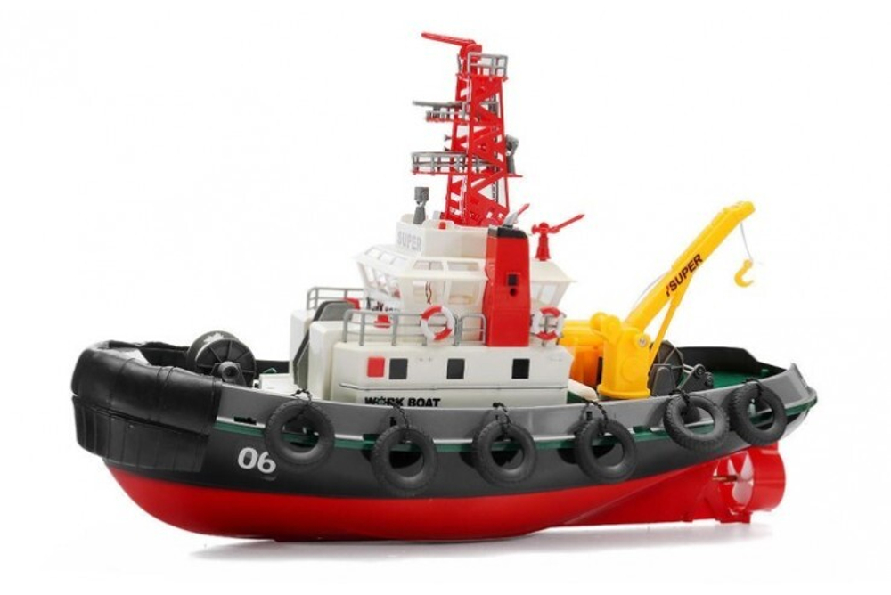 Радиоуправляемый буксир Seaport Work Boat 2.4 GHz Heng Long HL-3810