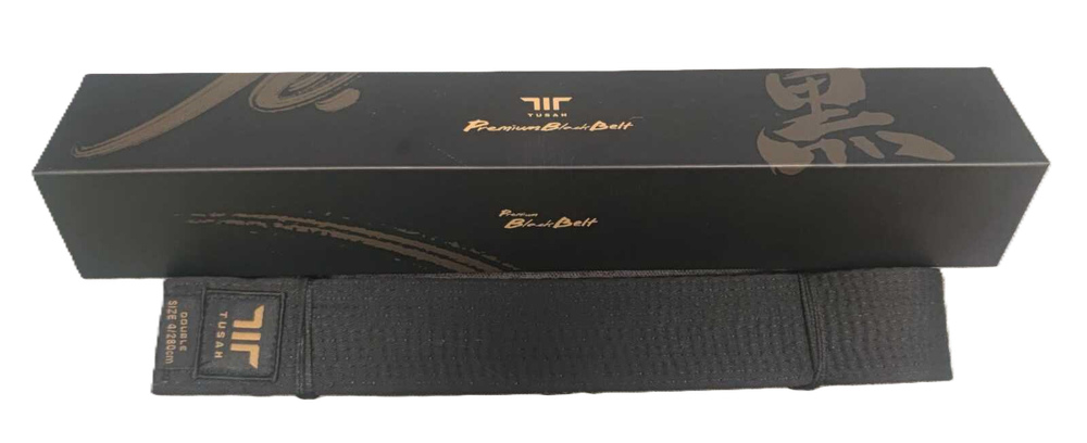 Пояс для тхэквондо Tusah черный Special Edition Black Belt