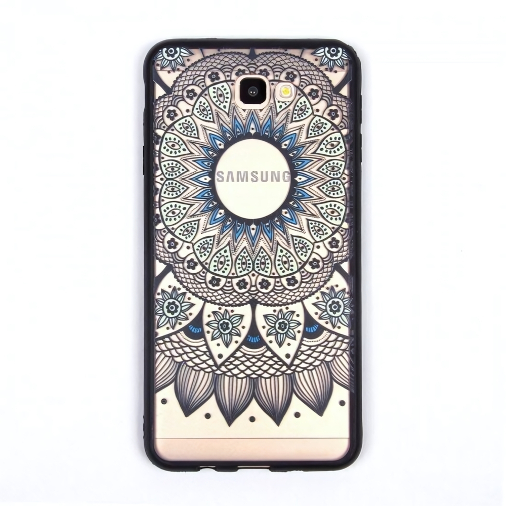 Чехол Кружево для Samsung Galaxy J7 Prime, 003571