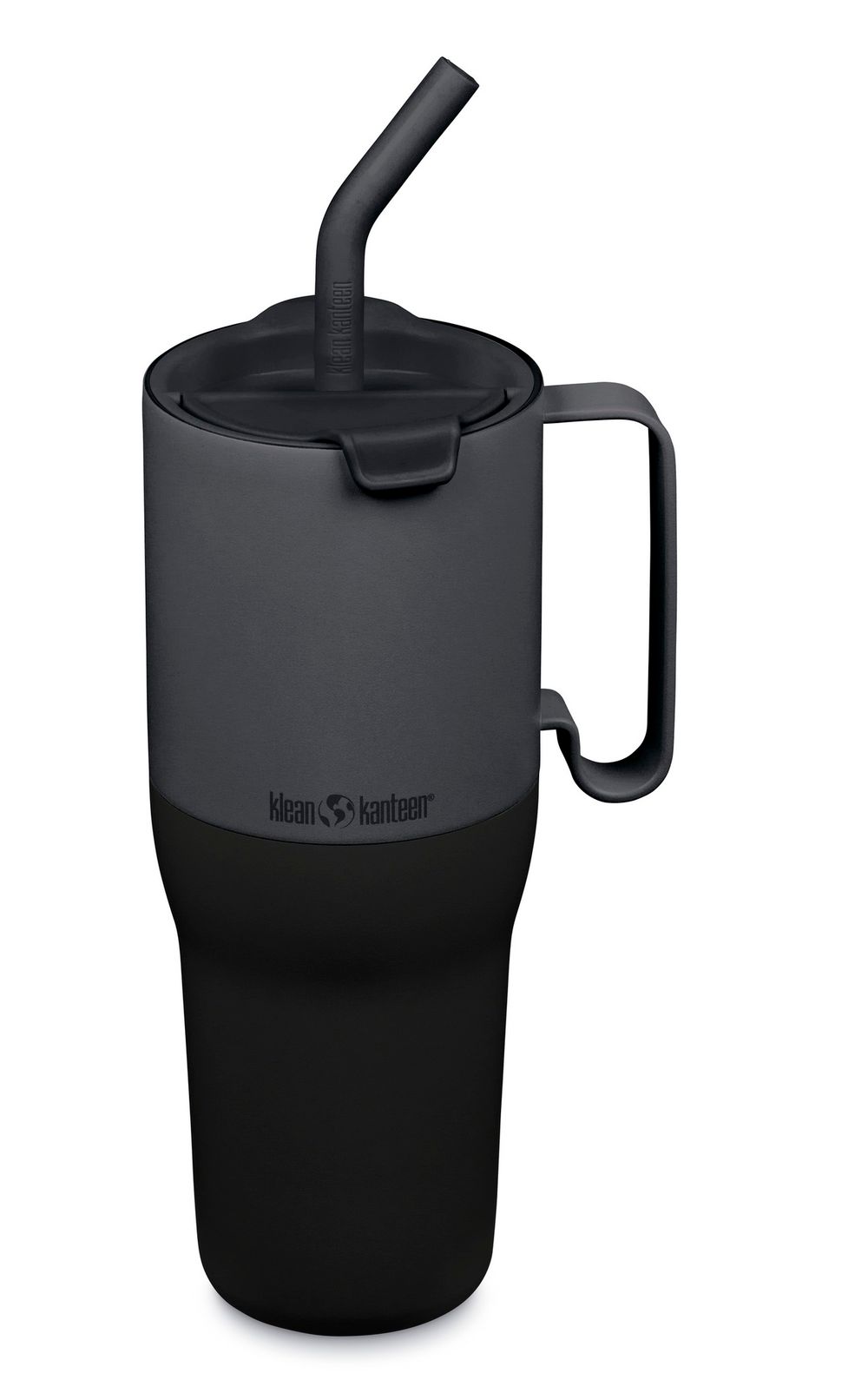 Термостакан Klean Kanteen Rise Tumbler 36oz Straw Lid (1065 мл) Asphalt