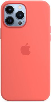 Чехол Apple Silicone Case with MagSafe for iPhone 13 Pro, «розовый помело»