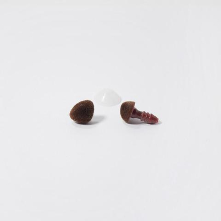 Носик для игрушек с фиксатором 12х10мм коричневый