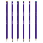 Набор карандашей чернографитных 6шт. 2H-2B, Berlingo Sketch Pencil, картон.уп.