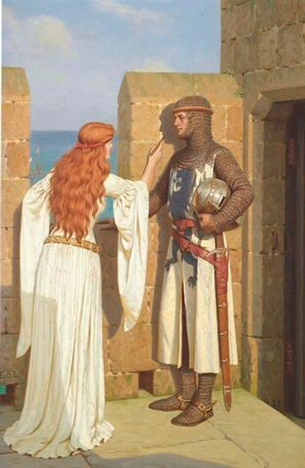 "Тень", Лейтон Э., картина для интерьера (репродукция)