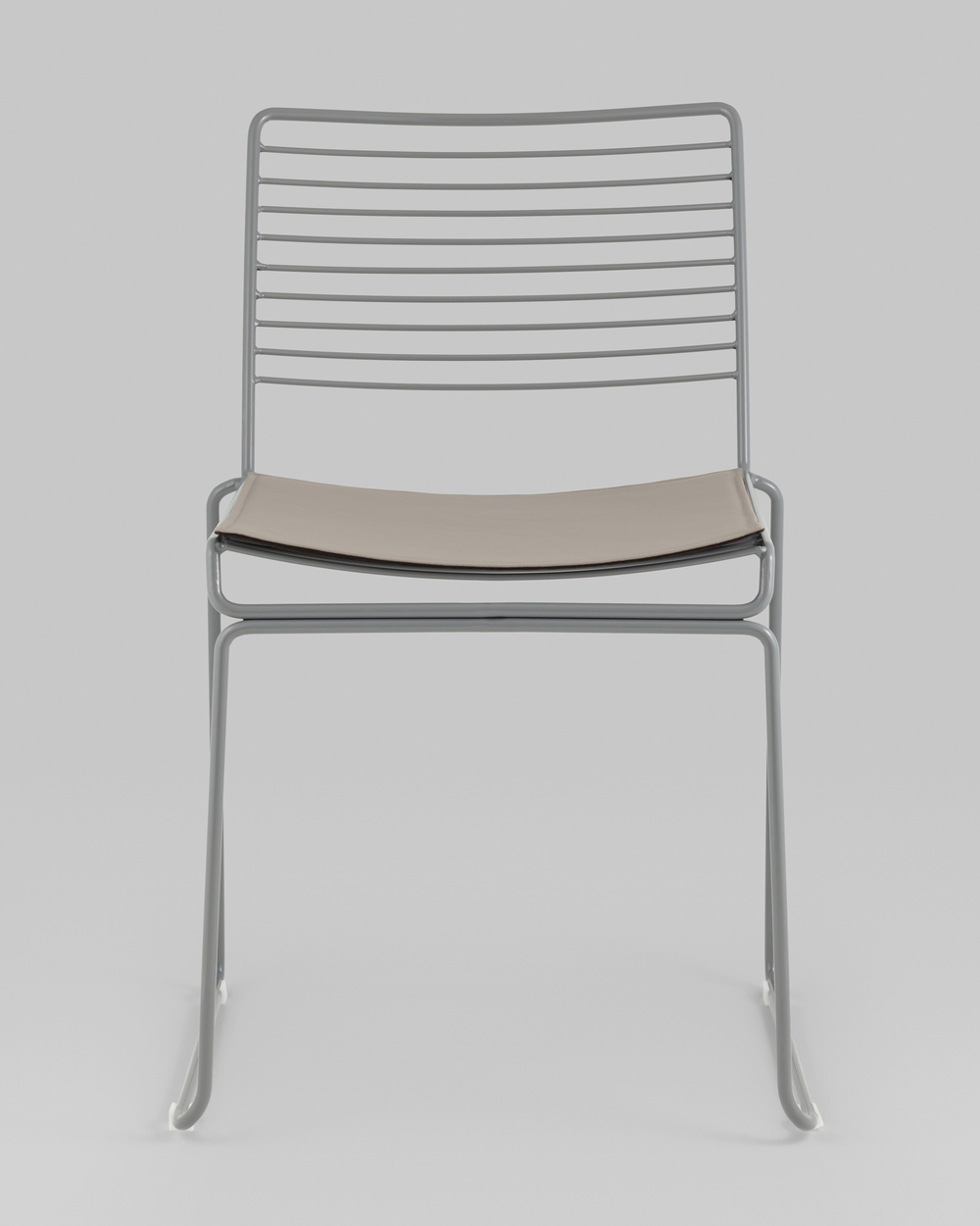 Стул обеденный Danny серый с подушкой