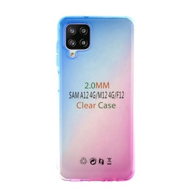 Чехол для Samsung Galaxy A12/M12 Градиент, ТПУ, 012964