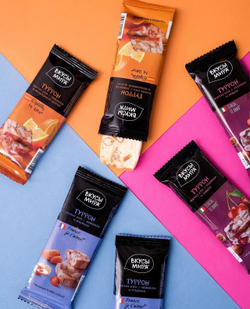 Туррон с миндалем и апельсиновой цедрой ”Вкусы мира” 25г