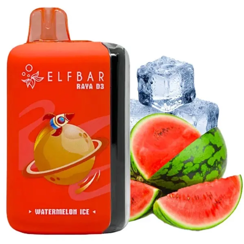 ELF BAR RAYA D3 25000 - Watermelon Ice (5% nic)