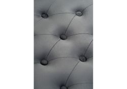 Табурет German dark grey / black