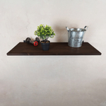 Настенные полки из натурального дерева в стиле Лофт