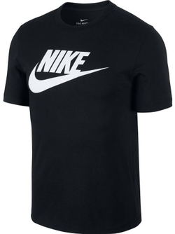 Мужская теннисная футболка Nike Sportswear T-Shirt Icon Futura M - черный