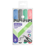 Набор перманентных маркеров i Select, 2 мм, 4 цвета